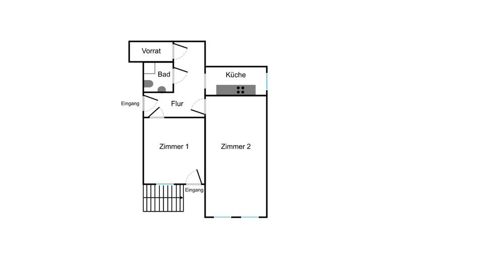Etagenwohnung Lübeck Sankt Jürgen - 2.5 Zimmer, 71 m&sup2;, 620&euro; | Angebot:25395999