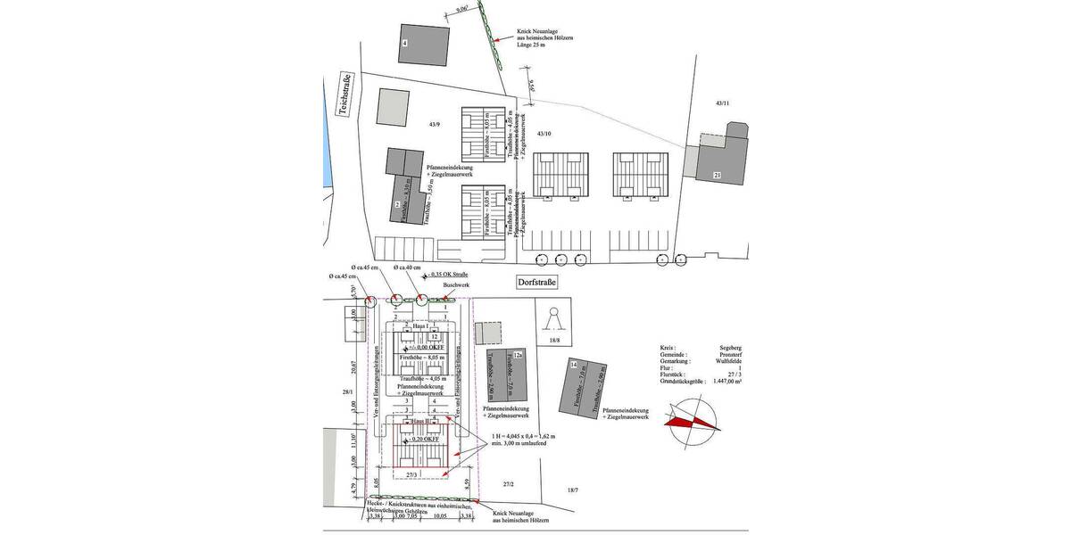 Doppelhaushälfte Pronstorf Wulfsfelde - 5 Zimmer, 130 m&sup2;, 2.000&euro; | Angebot:26929401