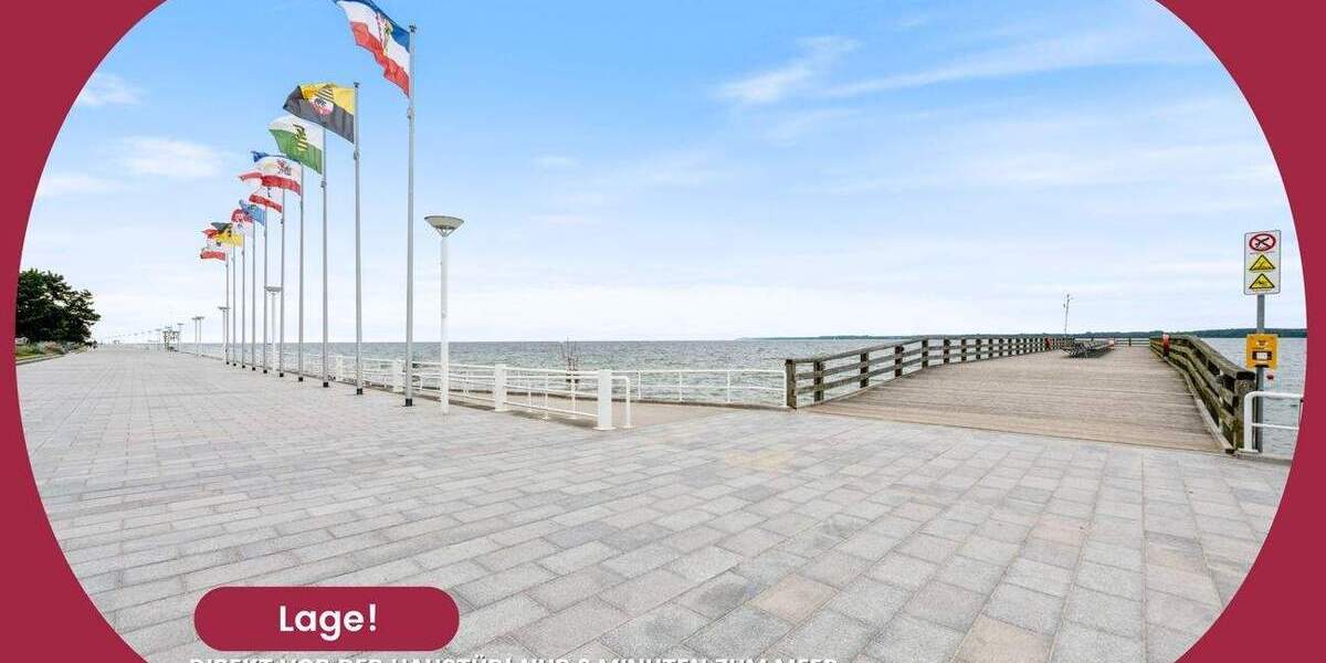 Etagenwohnung Lübeck / Travemünde Travemünde - 2 Zimmer, 54 m&sup2;, 950&euro; | Angebot:25606369