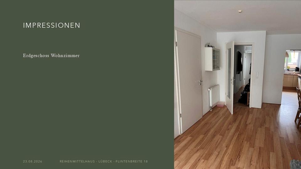 Reihenhaus Lübeck Sankt Lorenz Nord - 7.5 Zimmer, 130 m&sup2;, 548.000&euro; | Angebot:27290333