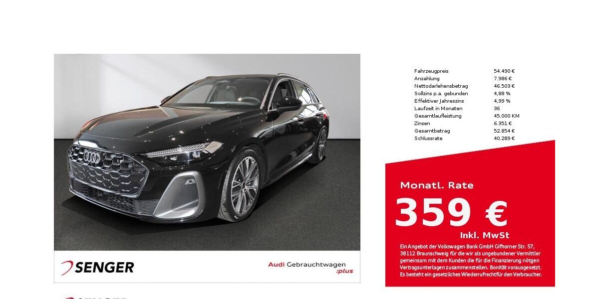 Audi A5 19.550 km 54.490 &euro; Lübeck 23556