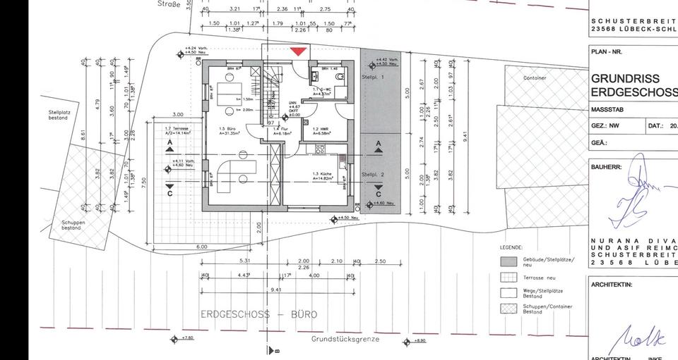 Einfamilienhaus Lübeck Sankt Gertrud - 1 Zimmer, 144 m&sup2;, 2.200&euro; | Angebot:24582512
