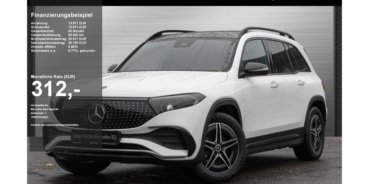 Mercedes-Benz EQB 19.225 km 38.430 &euro; Bad Oldesloe 23843