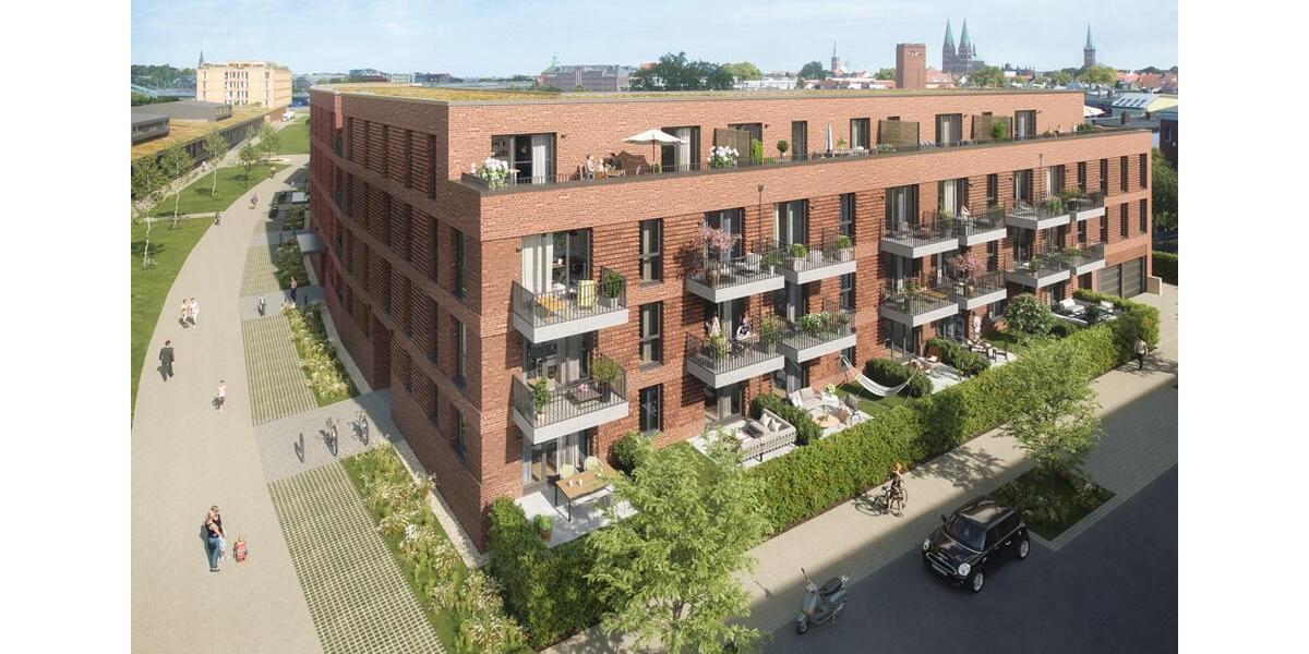 Etagenwohnung Lübeck Sankt Lorenz Nord - 2 Zimmer, 48 m&sup2;, 845&euro; | Angebot:26660310