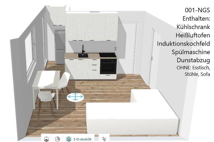 Etagenwohnung Lübeck St. Lorenz Nord - 2 Zimmer, 33 m&sup2;, 155.000&euro; | Angebot:26797101