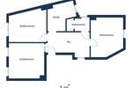 Etagenwohnung Lübeck St. Lorenz Nord - 3 Zimmer, 61 m&sup2;, 149.000&euro; | Angebot:25708377