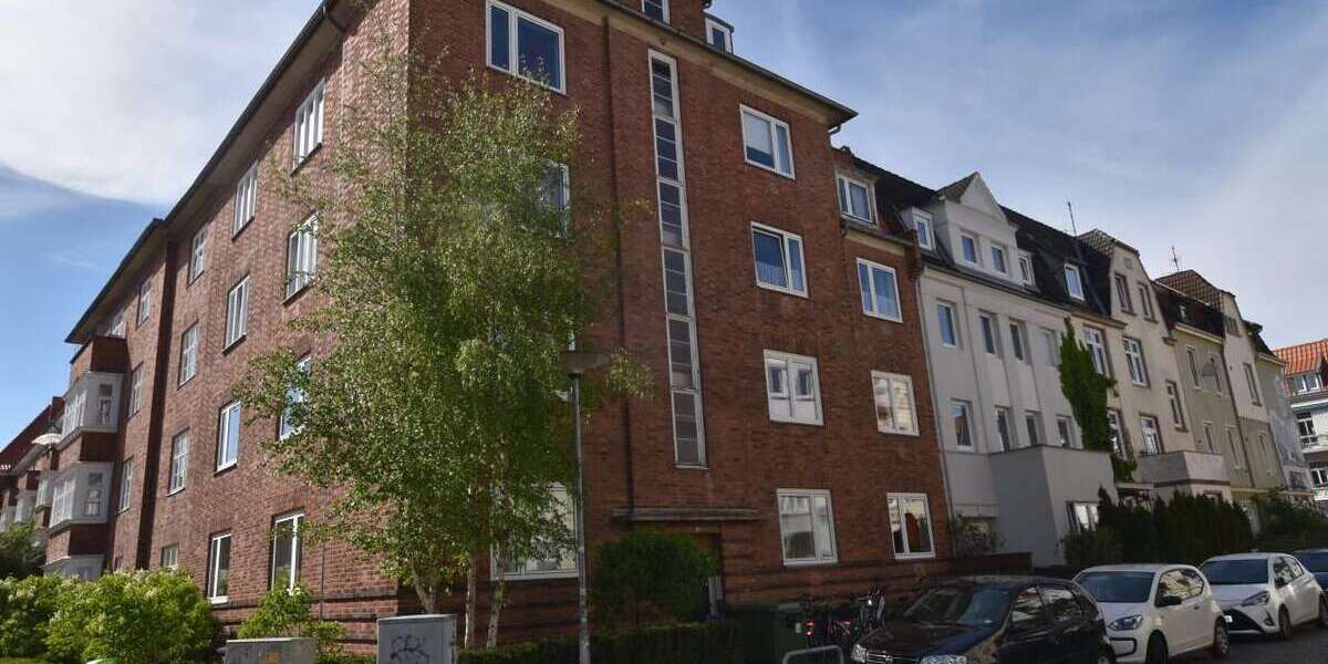 Etagenwohnung Lübeck Sankt Jürgen - 3 Zimmer, 65 m&sup2;, 650&euro; | Angebot:27400800