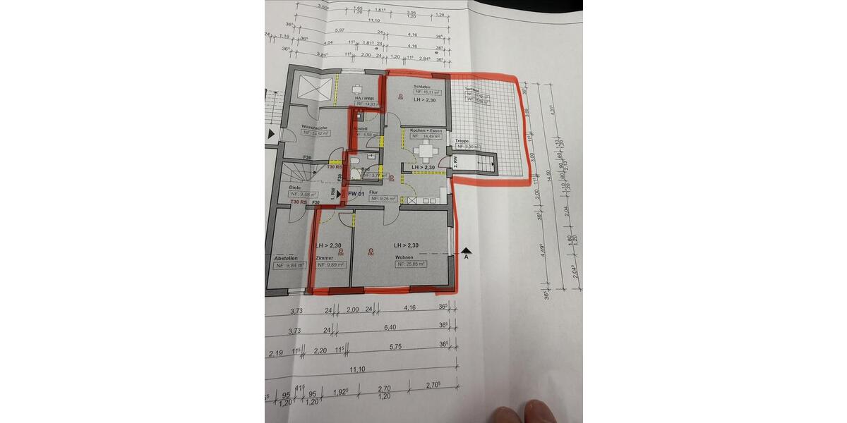 Etagenwohnung Scharbeutz - 2.5 Zimmer, 99 m&sup2;, 1.500&euro; | Angebot:24874300