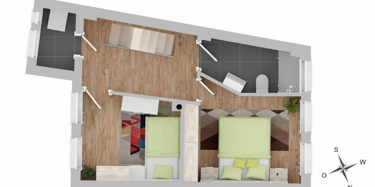 Reihenmittelhaus Lübeck St. Gertrud - 4 Zimmer, 86 m&sup2;, 439.995&euro; | Angebot:25927601