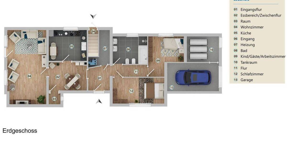 Einfamilienhaus Lübeck St. Gertrud - 7 Zimmer, 147 m&sup2;, 356.000&euro; | Angebot:26740784