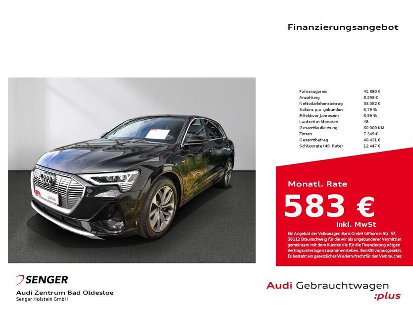 Audi e-tron 25.985 km 40.780 € Bad Oldesloe 23843