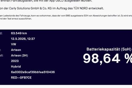 VW Arteon 63.600 km 27.990 &euro; Lübeck 23560