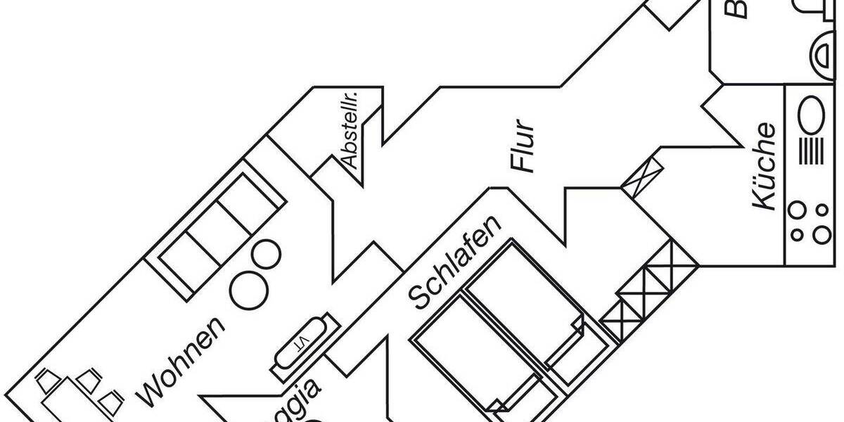 Etagenwohnung Lübeck Travemünde - 2 Zimmer, 58 m&sup2;, 239.000&euro; | Angebot:26695712