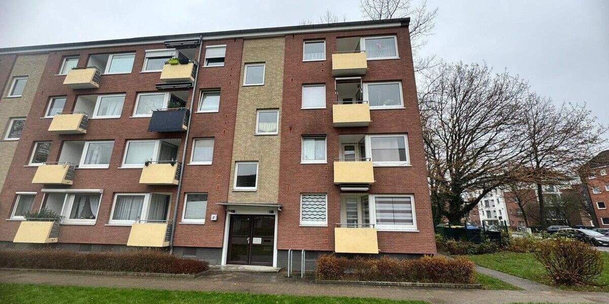 Vermietete 2,5-Zimmer-Eigentumswohnung mit Balkon in Lübeck St. Lorenz-Nord (Musikerviertel) 2 zimmer