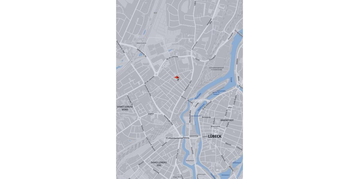 Etagenwohnung Lübeck Sankt Lorenz Nord - 2.5 Zimmer, 44 m&sup2;, 1.130&euro; | Angebot:26222574