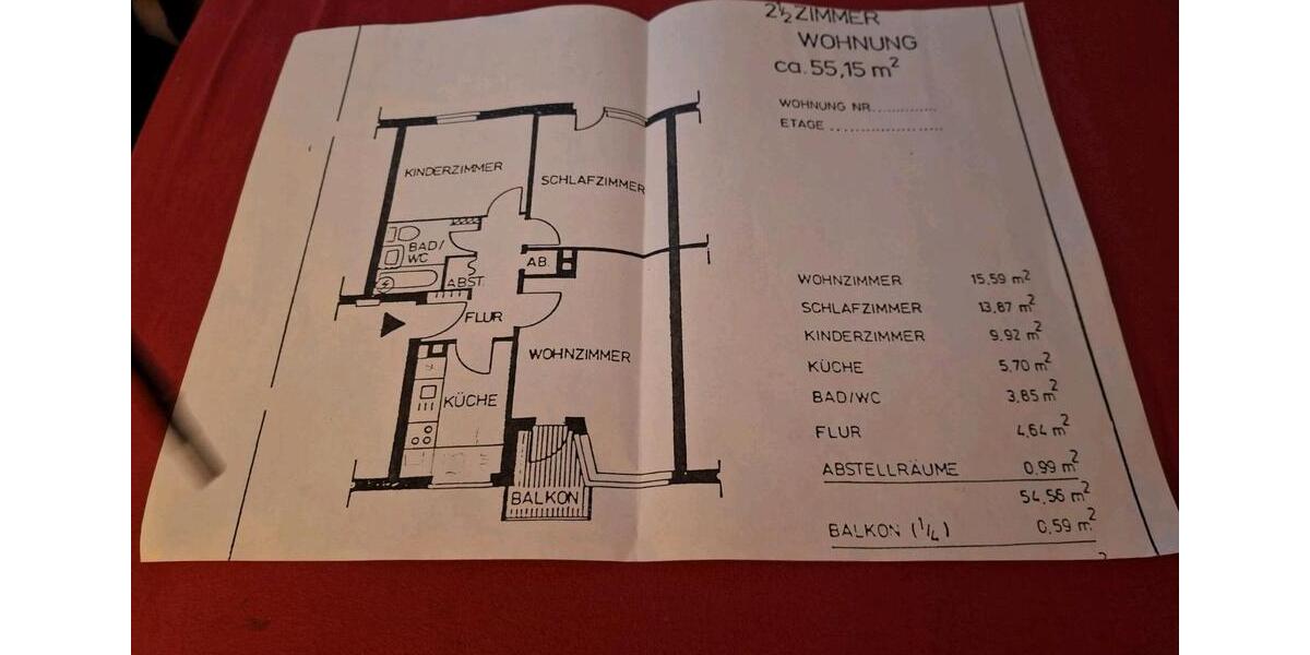 Etagenwohnung Lübeck Sankt Lorenz Nord - 1 Zimmer, 55 m&sup2;, 145.000&euro; | Angebot:26961327