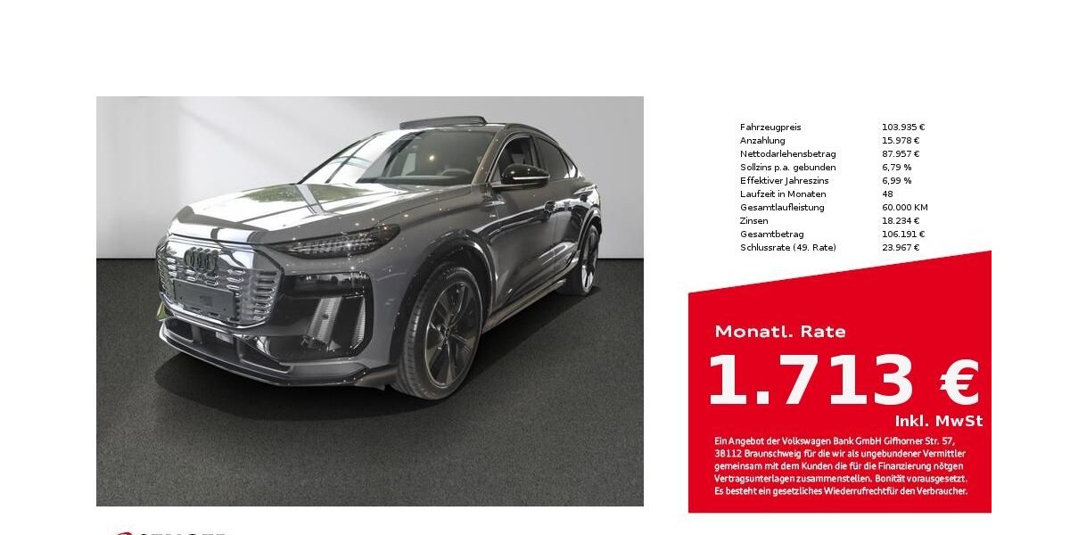 Audi Q6 e-tron 19.100 km 77.890 &euro; Lübeck 23556