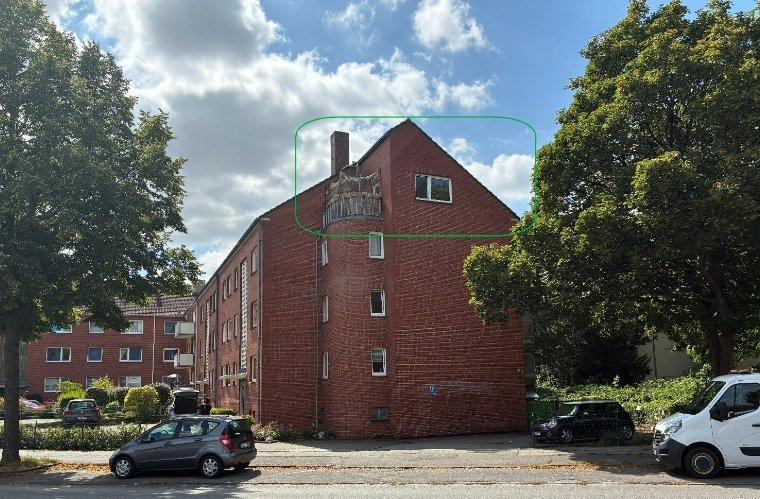 Dachgeschoßwohnung Lübeck Sankt Lorenz Nord - 3 Zimmer, 68 m&sup2;, 195.000&euro; | Angebot:27655793