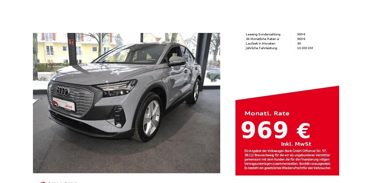 Audi Q4 e-tron 2.650 km 46.290 &euro; Bad Oldesloe 23843