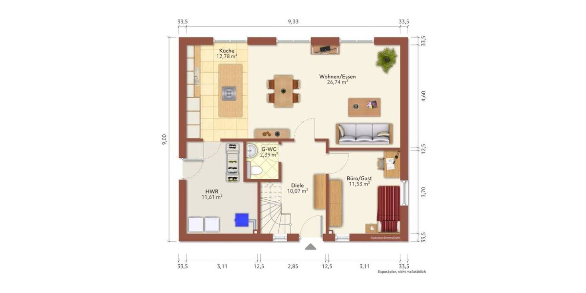 Einfamilienhaus Timmendorfer Strand / Niendorf Niendorf/Ostsee - 6 Zimmer, 141 m&sup2;, 669.000&euro; | Angebot:26863521
