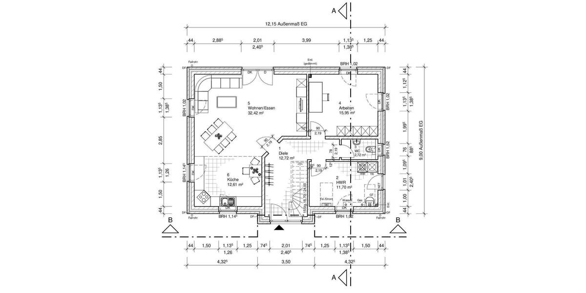 Einfamilienhaus Lübeck St. Jürgen - 6 Zimmer, 158 m&sup2;, 579.000&euro; | Angebot:25524311