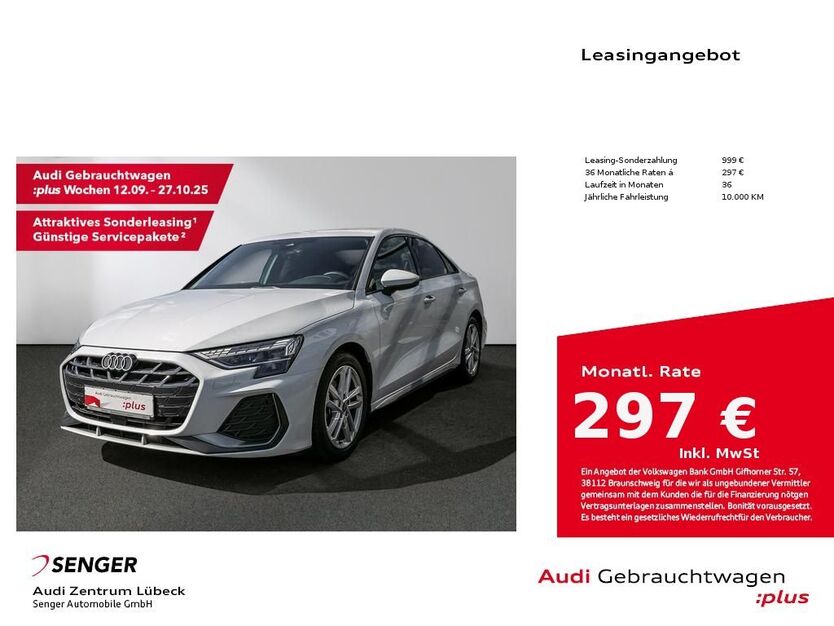 Audi A3 23.415 km 31.870 € Lübeck 23556