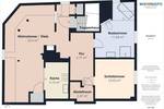 Etagenwohnung Lübeck St. Lorenz Nord - 2 Zimmer, 63 m&sup2;, 780&euro; | Angebot:26867543