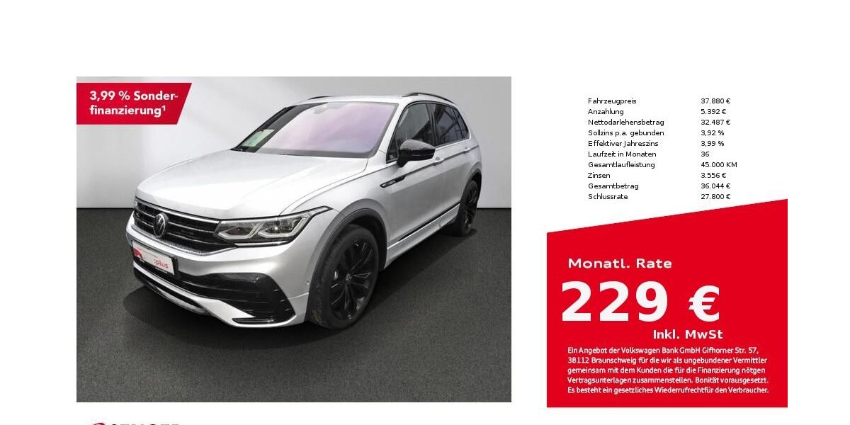VW Tiguan 46.000 km 36.880 &euro; Bad Oldesloe 23843