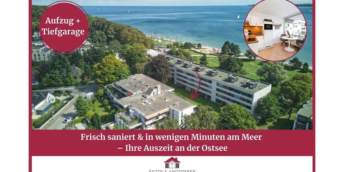 Etagenwohnung Lübeck / Travemünde Travemünde - 1 Zimmer, 37 m&sup2;, 219.000&euro; | Angebot:26906181