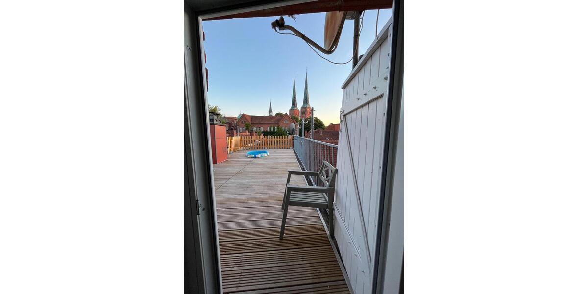 bezaubernde Stadtwohnung m. großer Dachterrasse 1 zimmer