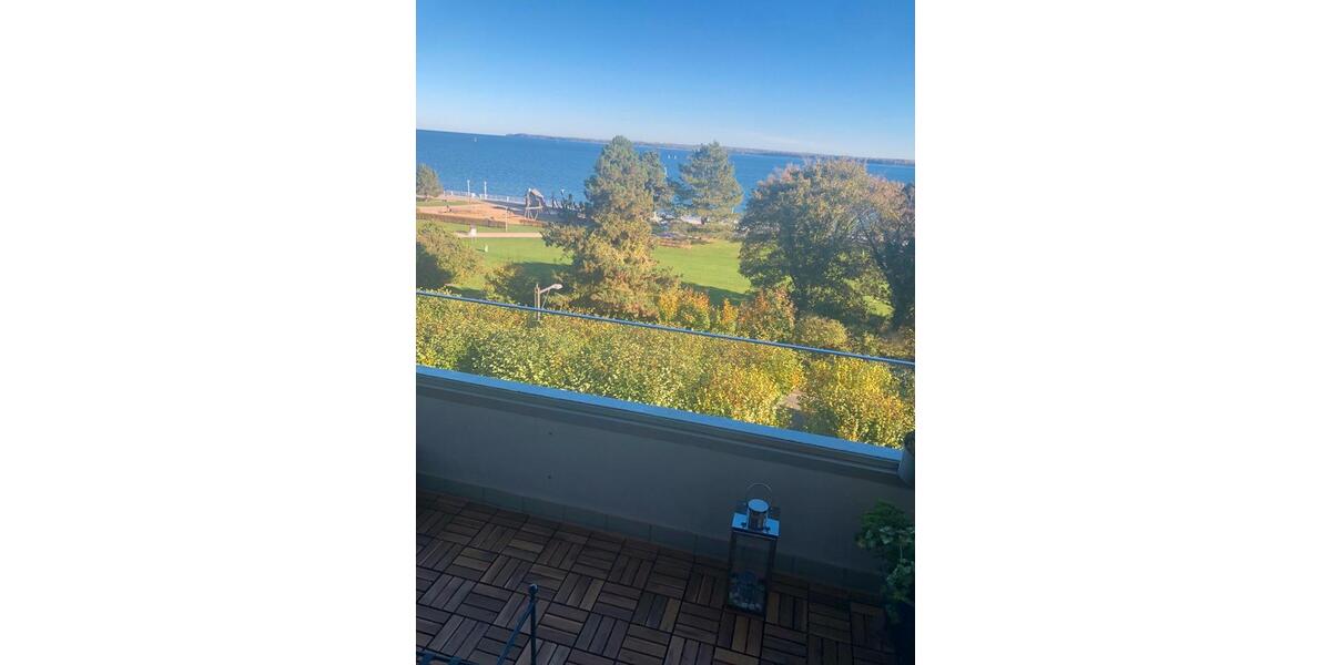 Rarität: Gegenüber dem Badesteg unverbaubarer frontaler Meerblick 1 zimmer