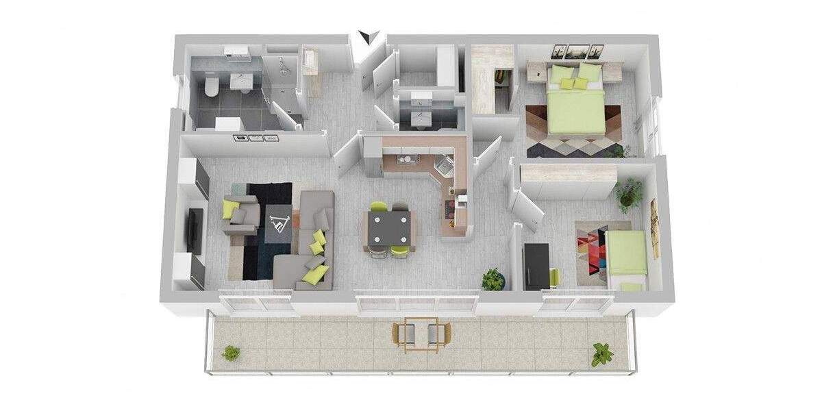 Etagenwohnung Bad Oldesloe - 3 Zimmer, 83 m&sup2;, 415.700&euro; | Angebot:25748202