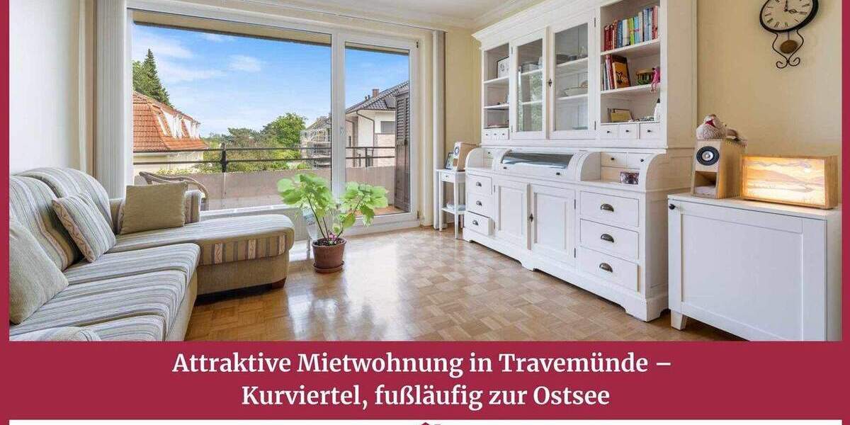 Etagenwohnung Lübeck / Travemünde Travemünde - 2 Zimmer, 54 m&sup2;, 950&euro; | Angebot:25265582