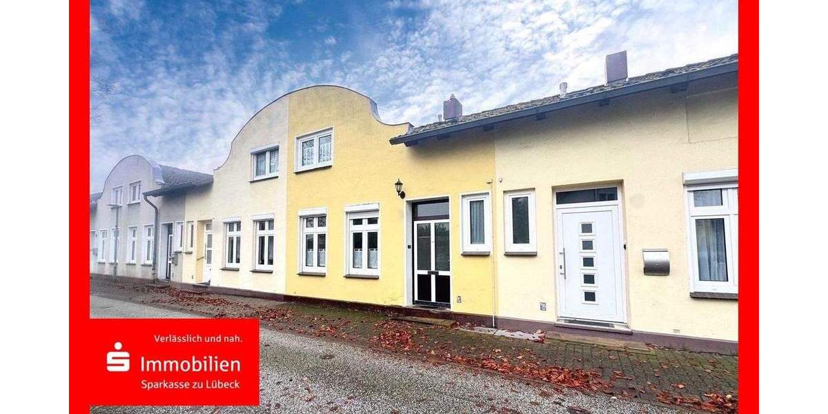 Reihenmittelhaus Lübeck Kücknitz - 3 Zimmer, 69 m&sup2;, 119.000&euro; | Angebot:25190505