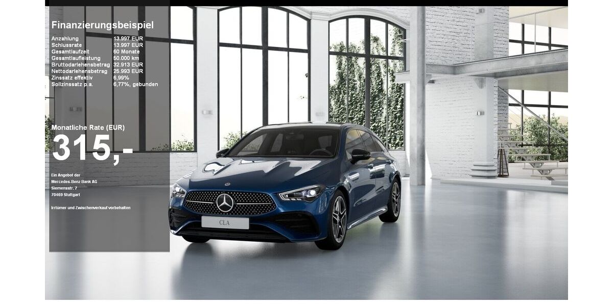 Mercedes-Benz CLA 250 Shooting Brake 13.001 km 39.990 &euro; Lübeck 23556