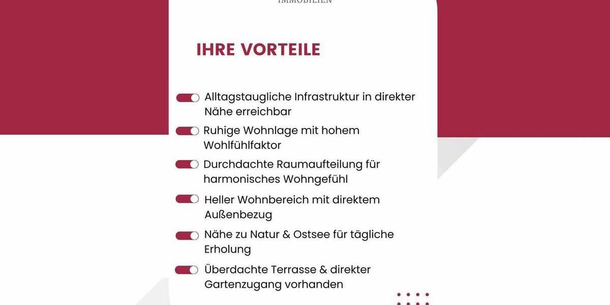 Reihenmittelhaus Scharbeutz - 4 Zimmer, 96 m&sup2;, 549.000&euro; | Angebot:25691339