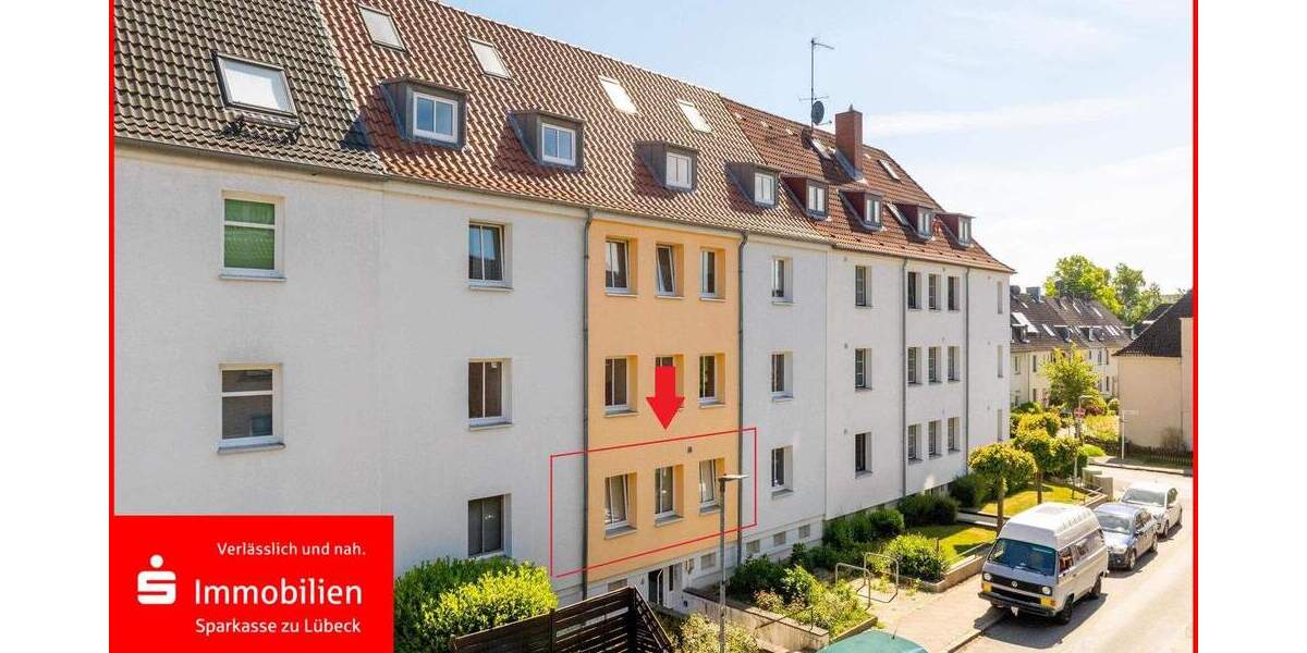Etagenwohnung Lübeck St. Lorenz Nord - 2 Zimmer, 32 m&sup2;, 145.000&euro; | Angebot:25211170
