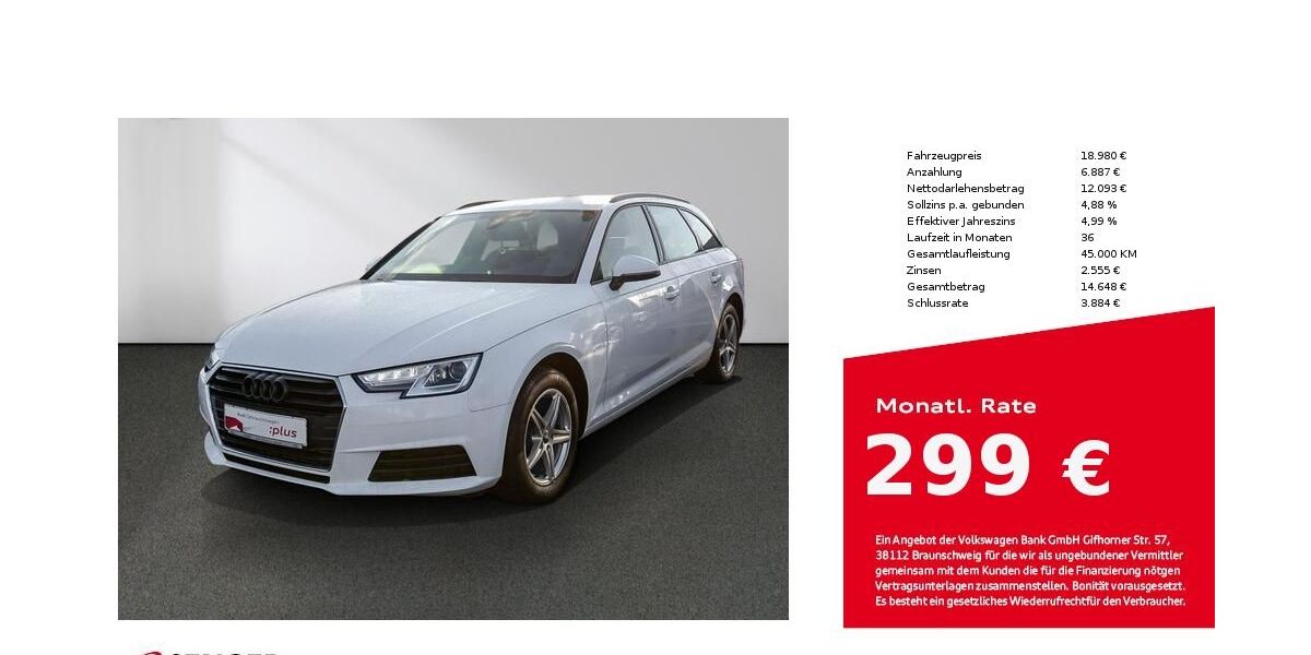 Audi A4 95.400 km 18.980 &euro; Lübeck 23556