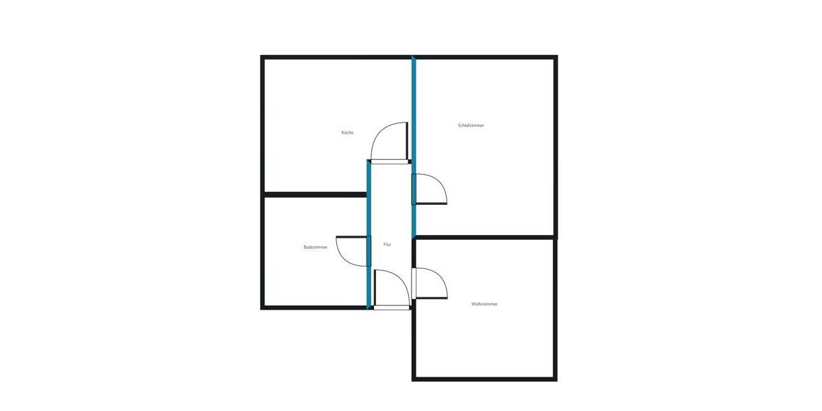 Etagenwohnung Lübeck Sankt Lorenz Nord - 1.5 Zimmer, 39 m&sup2;, 529&euro; | Angebot:26566218