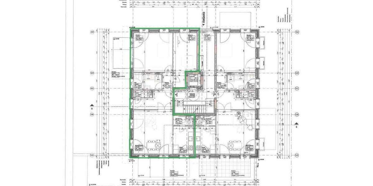 Etagenwohnung Lübeck St. Jürgen - 3 Zimmer, 127 m&sup2;, 1.950&euro; | Angebot:24737867
