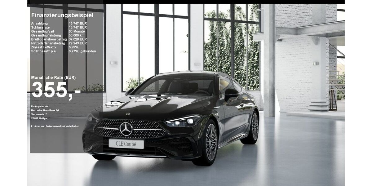 Mercedes-Benz CLE 180 5.709 km 44.290 &euro; Lübeck 23554