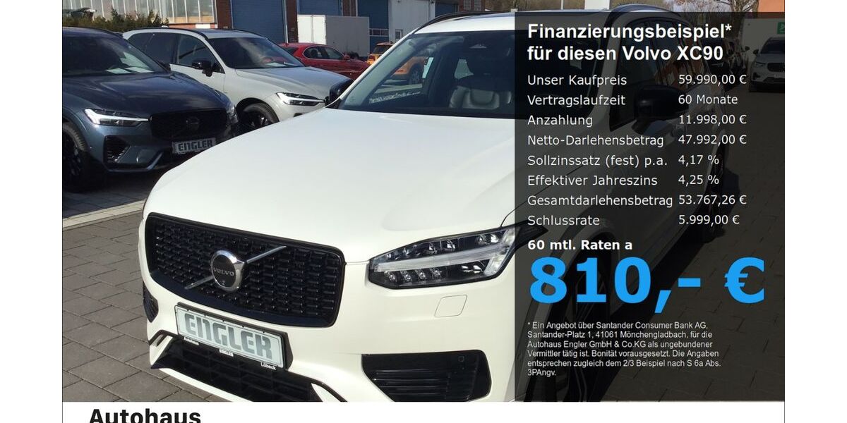 Volvo XC90 31.576 km 59.990 &euro; Lübeck 23566