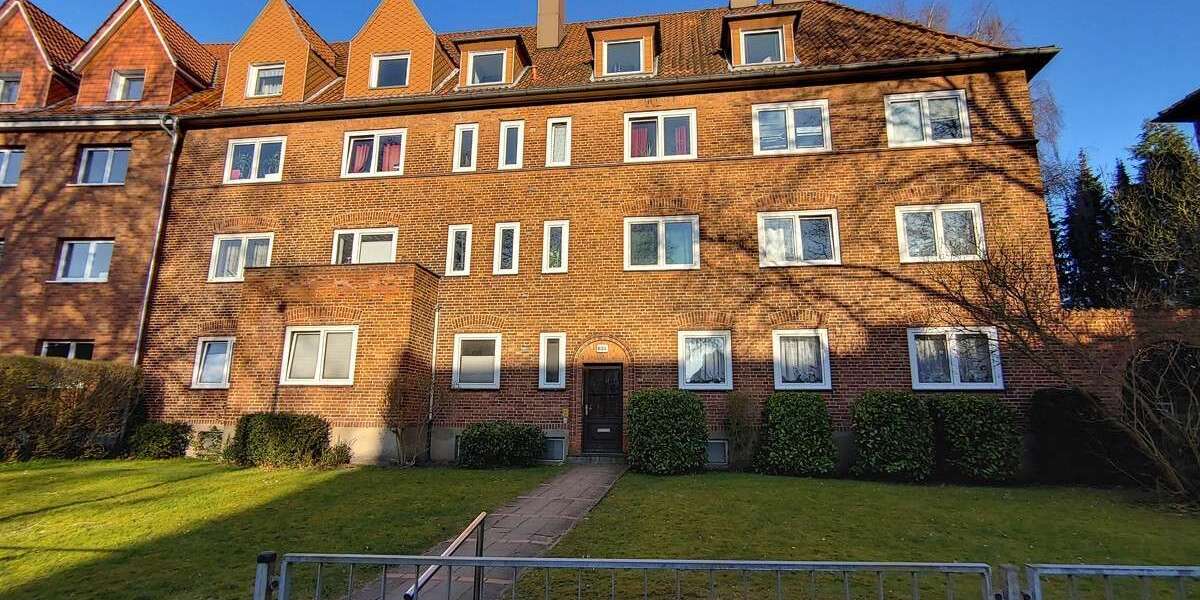 Etagenwohnung Lübeck Sankt Jürgen - 2 Zimmer, 47 m&sup2;, 460&euro; | Angebot:25528829