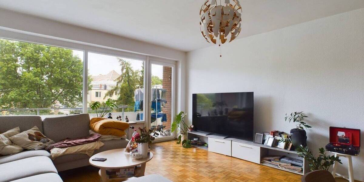 Gut vermietete 3 Zimmer Wohnung - Süd-Balkon - Gartennutzung Dusche & Badewanne - mit Tiefgarage 3 zimmer