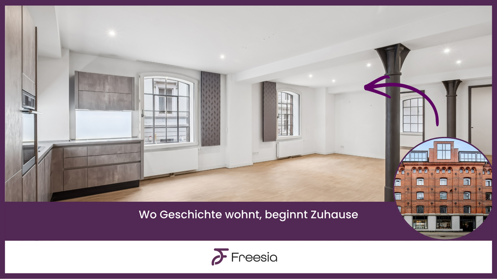 Etagenwohnung Lübeck Innenstadt - 3 Zimmer, 93 m&sup2;, 479.000&euro; | Angebot:26865534