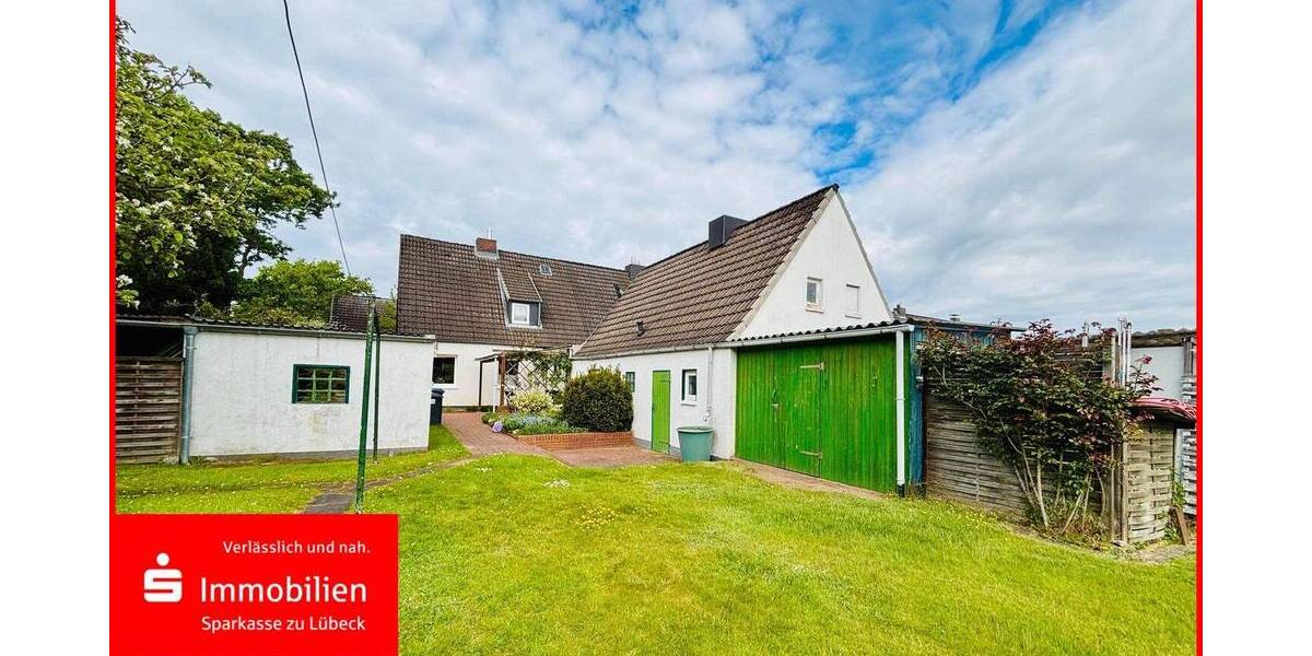 Doppelhaushälfte Lübeck Kücknitz - 4 Zimmer, 97 m&sup2;, 205.000&euro; | Angebot:26886391