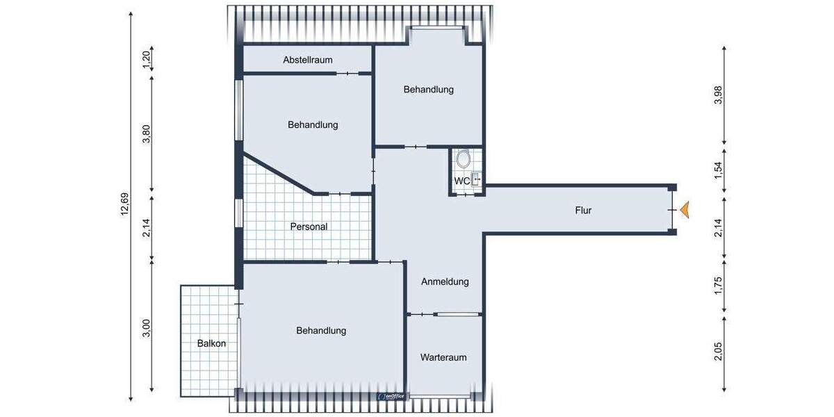 Gewerbeeinheit mit Potential - frei werdend zum 01.04.2026 5 zimmer