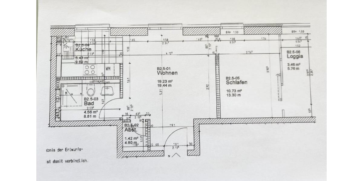 Etagenwohnung Ratzeburg - 2 Zimmer, 45 m&sup2;, 225.000&euro; | Angebot:26996710