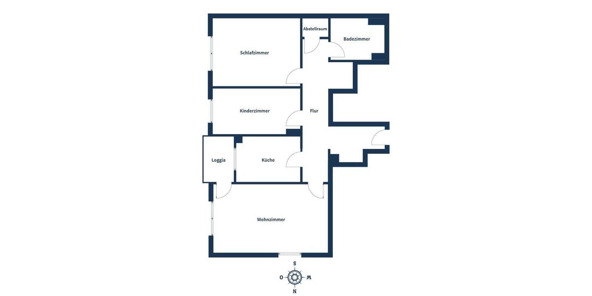Etagenwohnung Lübeck Moisling - 3 Zimmer, 80 m&sup2;, 194.000&euro; | Angebot:26929352