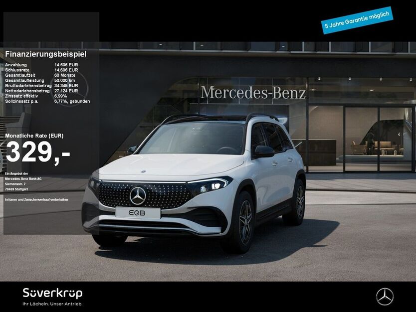 Mercedes-Benz EQB 19.225 km 41.730 € Bad Oldesloe 23843
